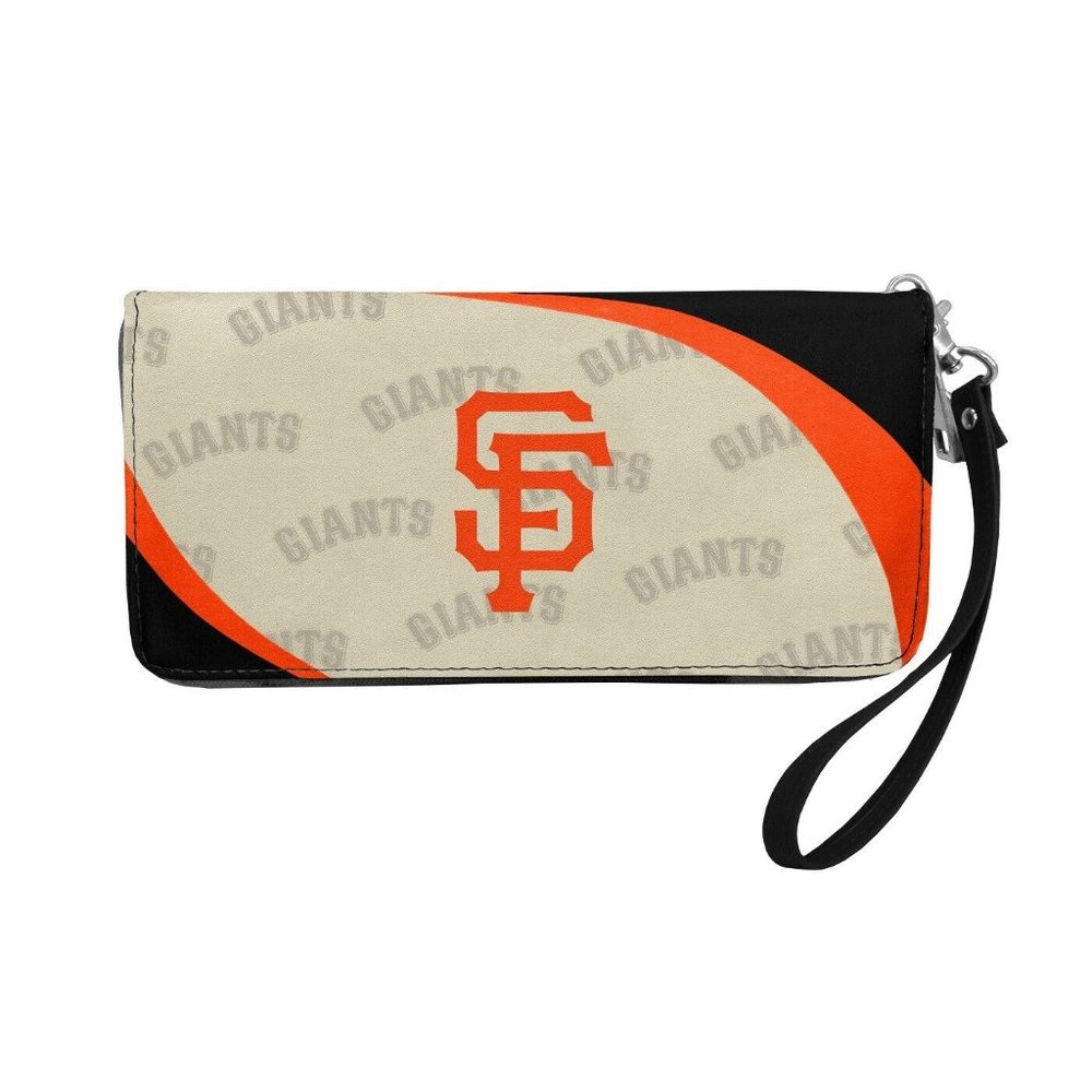 San Francisco Giants MLB Women's Curve Zip Wallet